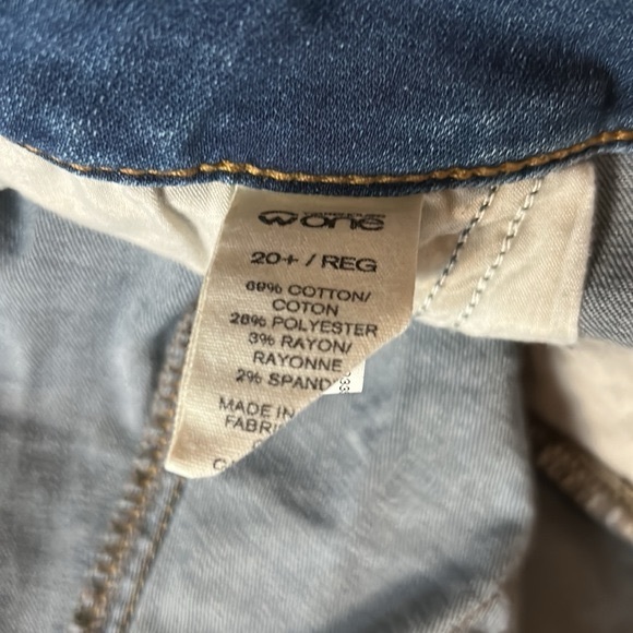 Mid Rise Skinny Jeans Size 20 Warehouse One - Picture 4 of 6